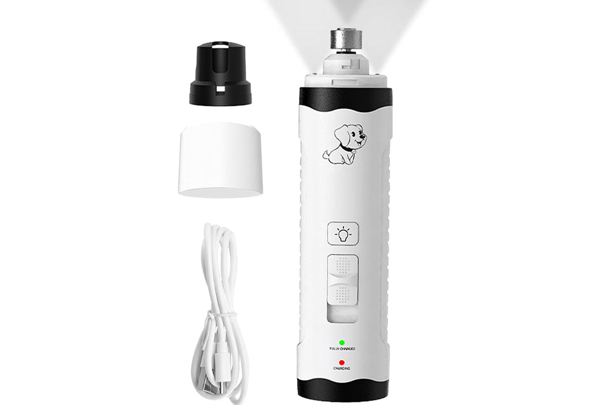 Dog Nail Grinder Electric Pet Nail Trimmer M3 Rechargeable Grooming Tool