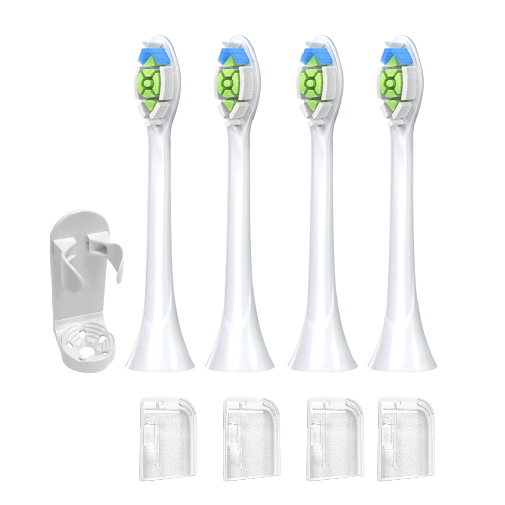 4Pcs Replacement Toothbrush Heads Electric Compatible with Philips