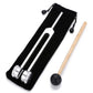 128Hz Tuning Fork with Reflex Hammer for Sensory Use – Aluminum Alloy Tuning Fork