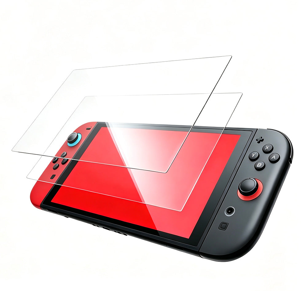 2 Pack 9H Tempered Glass Screen Protector for Nintendo Switch 2