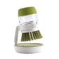 Dish Scrub Brush with Soap Dispenser Palm Scrub Washing Brush Pressing Cleaner
