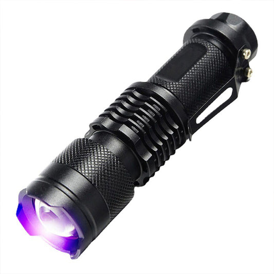 UV Ultra Violet LED Flashlight Blacklight Light 365 nm Inspection Lamp Torch