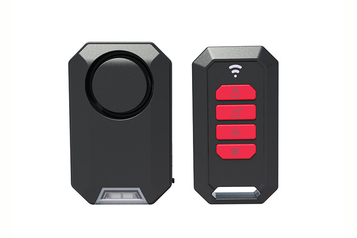 Bicycle Anti Theft Alarm 135dB Waterproof Remote Control Bike Alarm