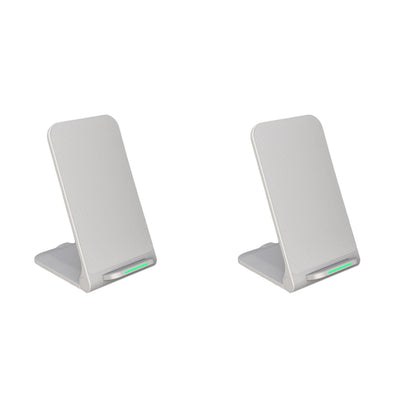 2Pcs Qi Wireless Phone Fast Charging Stand
