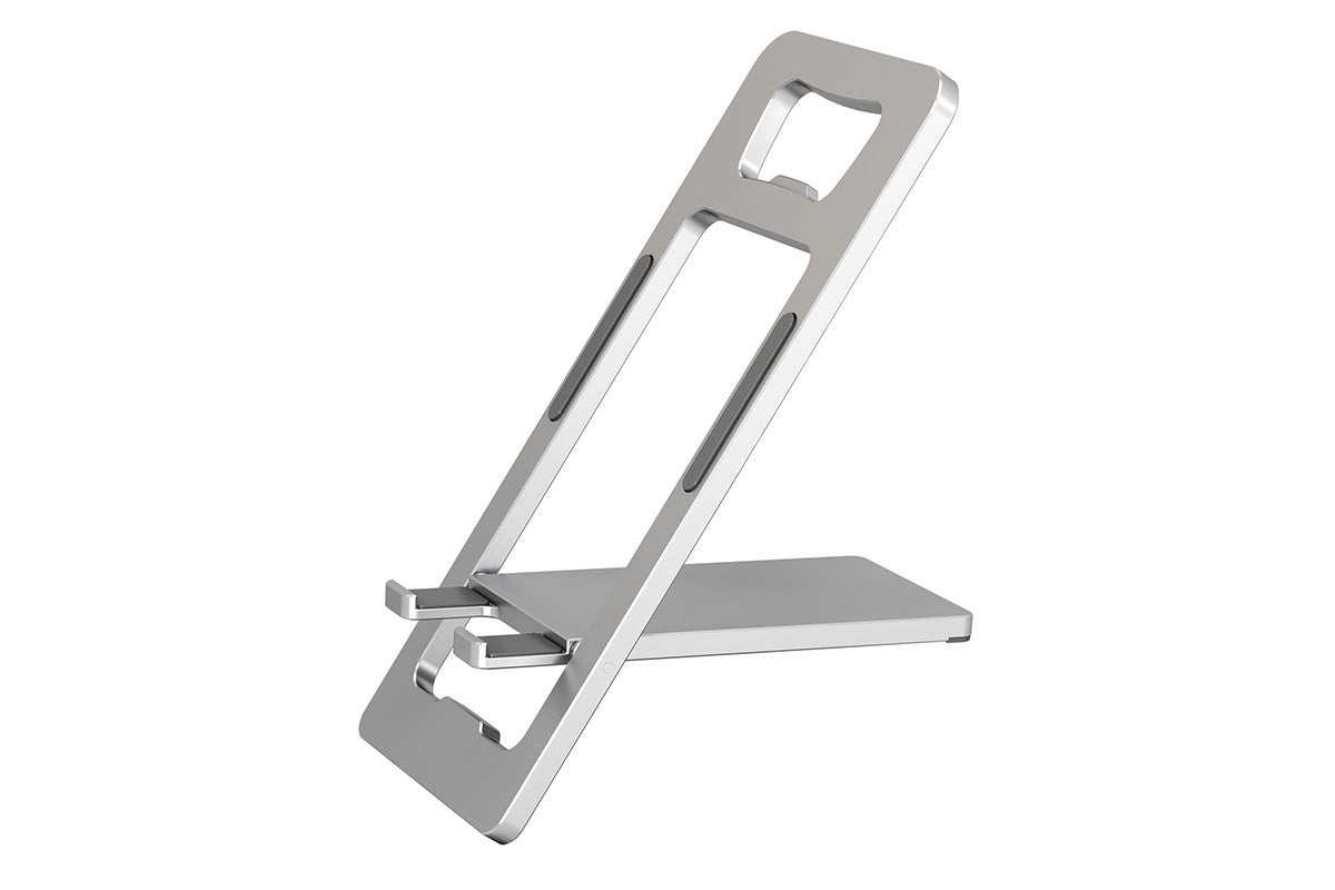 Foldable Aluminum Cell Phone Stand Portable Adjustable Holder for Desk and Travel