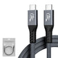 40Gbps Double Ended USB Type C Data Cable for Laptops and Smartphones