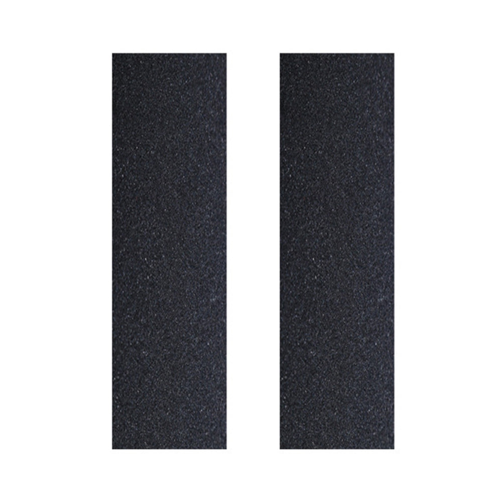 2Pcs Skateboard Grip Tape Sheet Black 81 x 21cm Griptape