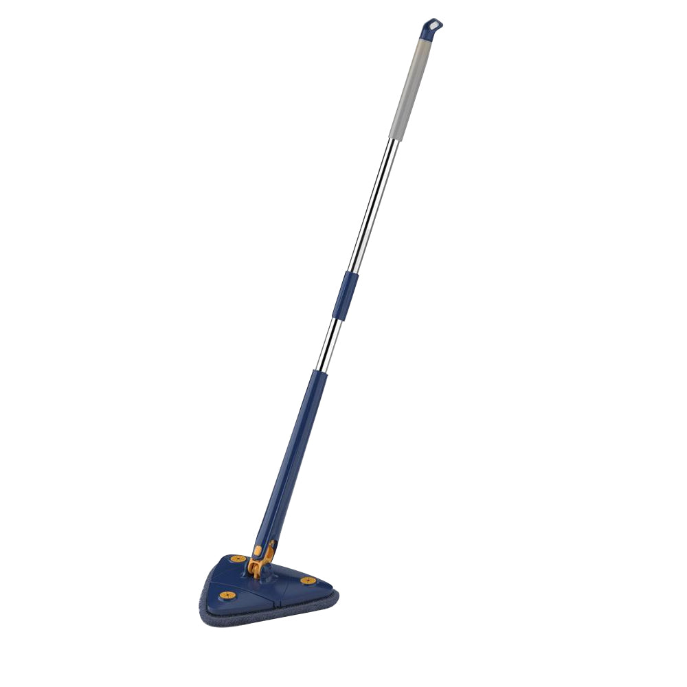 360 Degree Rotatable Triangle Cleaning Mop with 3 Cleaning Pads