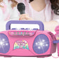 Kids Karaoke Singing Machine with  Microphone Music Toy Gifts