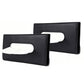 2 Pack Car Tissue Holder Universal for Visor PU Leather Tissue Box and Mask Holder