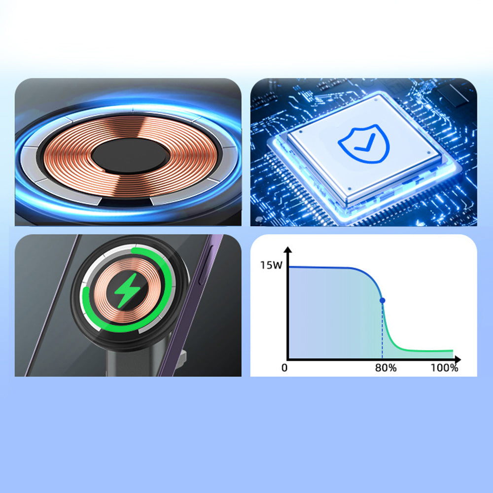 3-in-1 Magnetic Wireless MagSecurity Charging Station