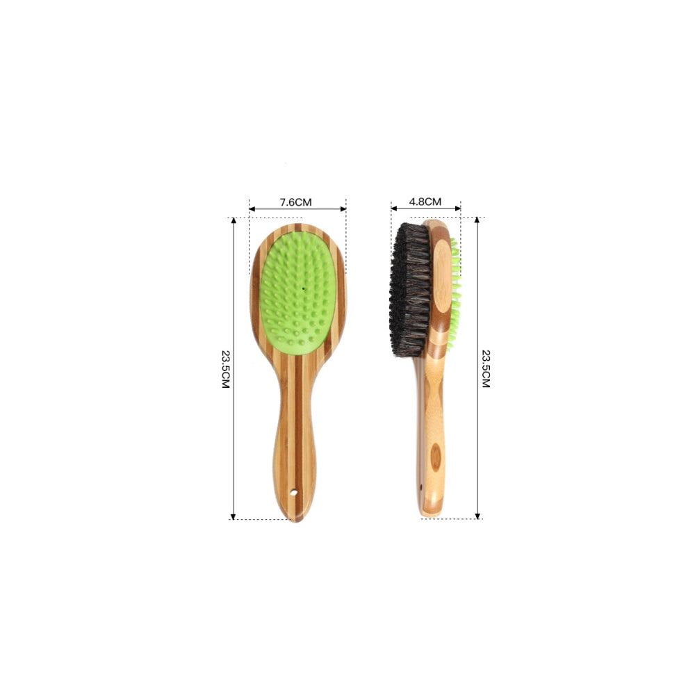 Short Hair Dog Brush for Detangling and Shedding Coats Gift for Dog Lovers