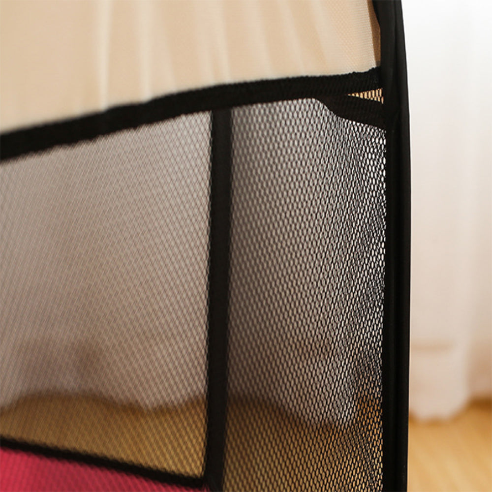 Foldable Portable Dog Cat Puppy Kennel Detachable Cage Tent with Mesh