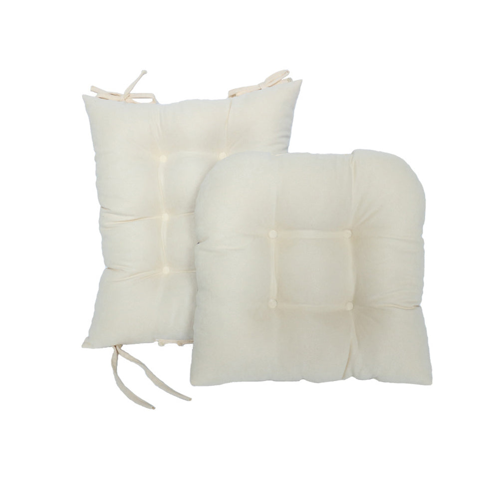 2Pcs Non-Slip Rocking Chair Cushion Set with Seat and Back Cushion