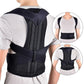 Back Posture Reminder Hook and Loop Shoulder Support Brace Belt