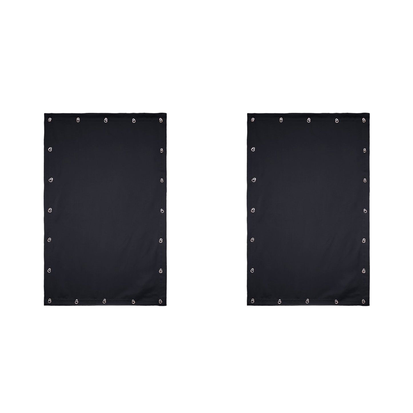 2Pcs Portable Blackout Blinds Curtain for Window