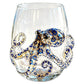 Handcrafted Marine Animal Glass Cup 350ml Unique Sea Creature Glass for Bar Home