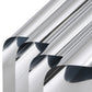 Christmas Silver Gift Wrapping Paper Bouquet Wrap Mirror Film Wrapping Paper with 10pcs Acrylic stickers