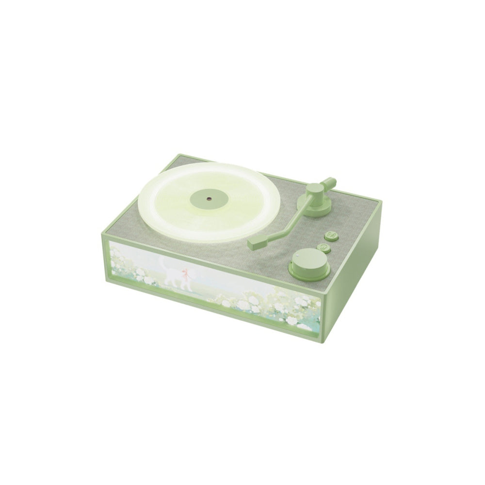 Record Player Style Bluetooth Speaker Phonograph Style Retro Bluetooth Speaker Cute Look Gift for Girls