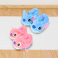 Lilo & Stitch Inspired Cartoon Plush Slippers for Kids