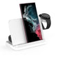 Samsung 3-in-1 Wireless Charging Station Fast Charger Stand for Phone Watch Earbuds