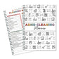 Cleaning Planner Cleaning Schedule and Checklist Organizer Notebook Editable
