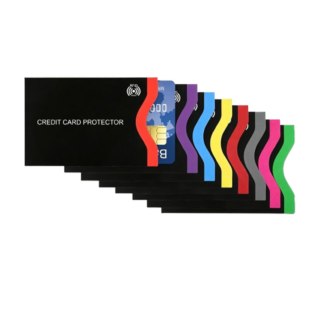 24 Pack RFID Shield Sleeves Credit Card Guard Aluminum Foil Covers