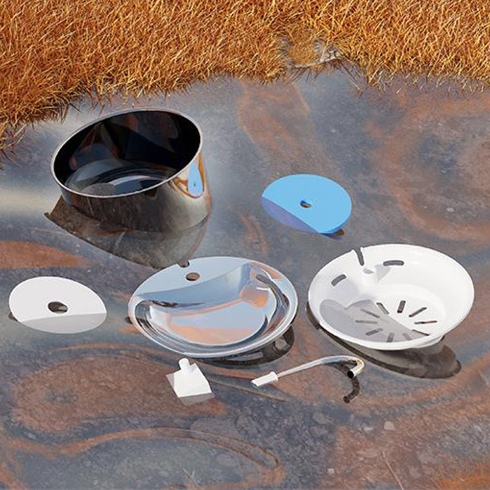 304 Stainless Steel Electric Pet Water Dispenser