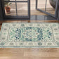 Vintage Design Runner Area Rug Doormat Allover Boho Machine Washable Mat