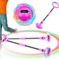 Ankle Skip Ball with Counter Flashing Light-Up Wheel for Kids Age 7 above and Aldults