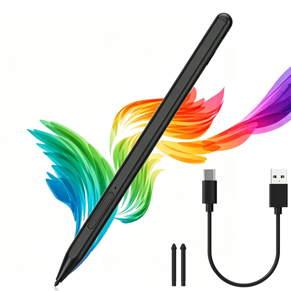 Rechargeable Stylus Pen for Microsoft Surface Pro 11 10 9 8 7 Go X