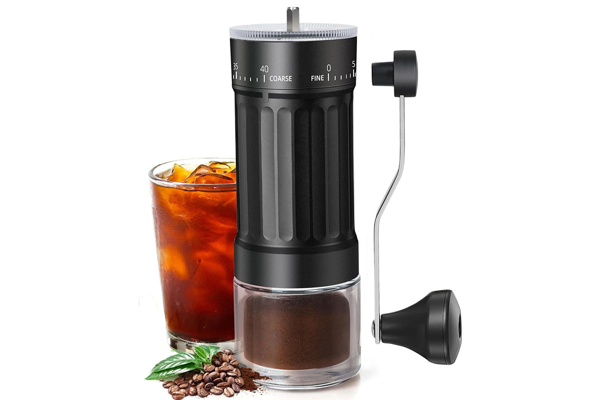 Manual Coffee Grinder With Ceramics Burr 40 Adjustable Settings for Espresso French Press