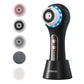 Face Scrubber Exfoliator Rechargeable Facial Cleansing Brush Rotating Cleanser for Exfoliating