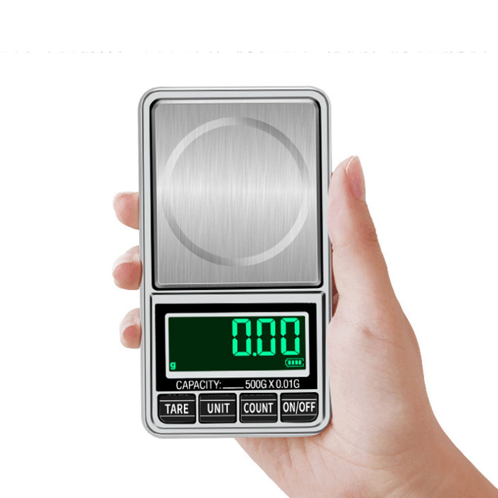 Stainless Steel Mini Pocket Digital Scale 500g/0.1g Portable Pocket Electronic Scale