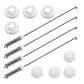 4 Pcs Washer Suspension Rods Compatible With W10780045 Whirlpool Kenmore Amana