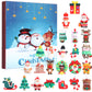 Christmas 24 Days Countdown Advent Calendar Christmas Ornaments