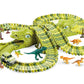 Dinosaur Track Toys Dinosaur Race Car Track DIY Puzzle Building Set
