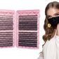 640Pcs Lash Clusters Kit Eyelashes Clusters Kit D Curl Fluffy Wispy False Eyelashes