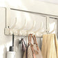 Over The Door Hooks Sturdy Door Hanger with 6 Hooks for Bathroom Bedroom