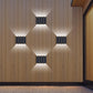 4Pcs Solar UP and Down Illuminate Wall Lamps