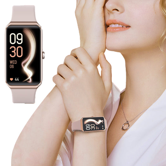 1.47 Inch Smart Fitness Tracker Watch with Heart Rate Blood Oxygen Sleep Monitor 25 Sports Modes