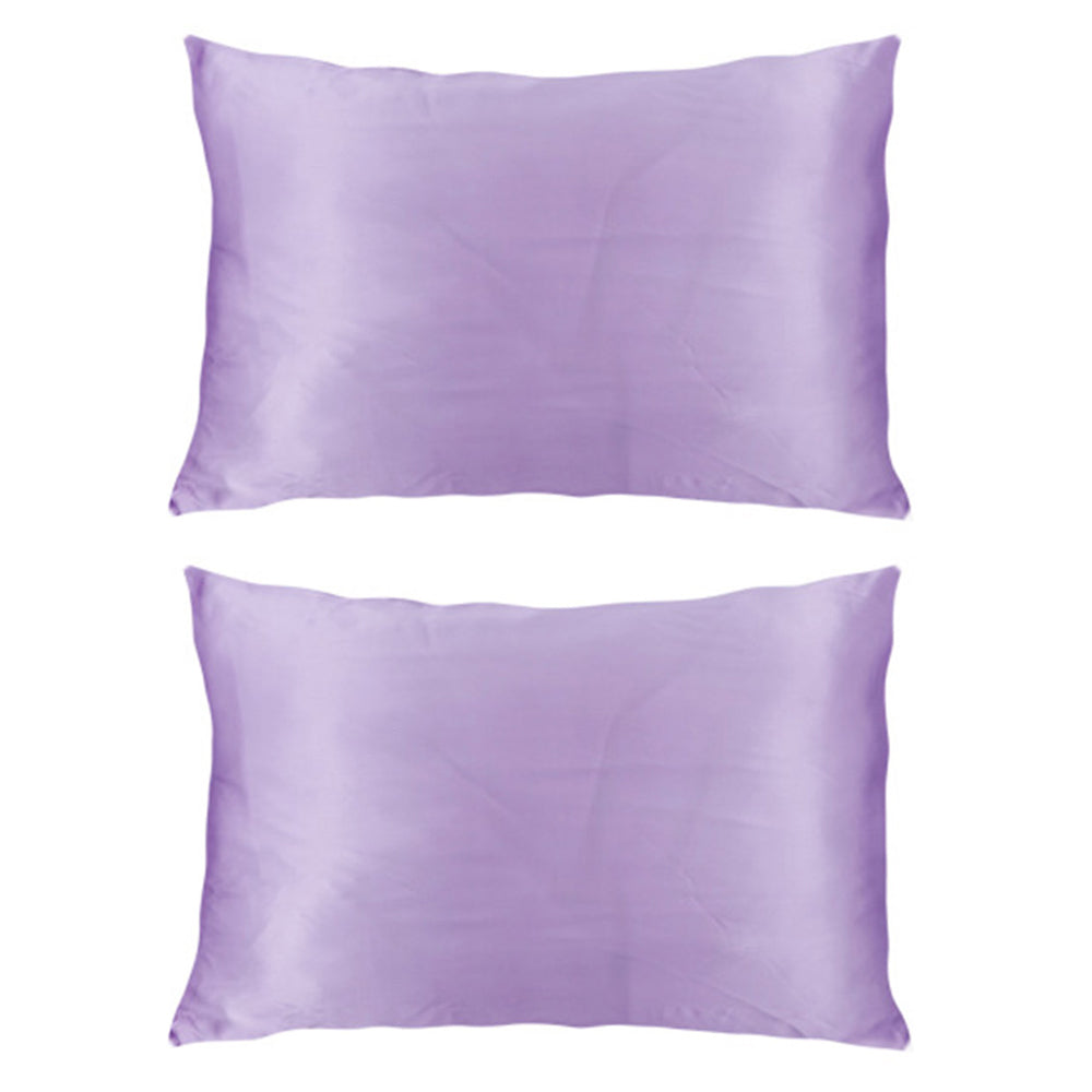 2Pcs Both Sides 16Mome Mulberry Silk Soft Pillowcases