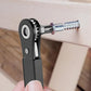 12 in 1 Ratcheting Pocket Screwdriver Gifts for Men 90 Degree Right Angle Screwdriver