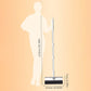 Long Handle Floor Scrub Brush Detachable Rotating V-Shaped Head Cleaning Tool