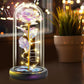 Eternal Rose Night Light in Glass Dome with LED