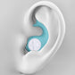 4 Pairs Reusable Sleep Earplugs 3 Layer Noise Reduction Silicone Ear Plugs with Storage Cases