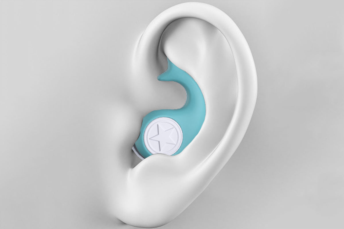 4 Pairs Reusable Sleep Earplugs 3 Layer Noise Reduction Silicone Ear Plugs with Storage Cases