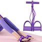 6 Tube Pedal Ankle Puller Foot Pedal Resistance Band Exercise Tension Rope