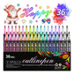 36 Color Multicolored Double Line Outline Marker Pen Set Painting Art
