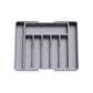 Expandable Utensil Tray Kitchen Drawer Organizer for Forks Knives